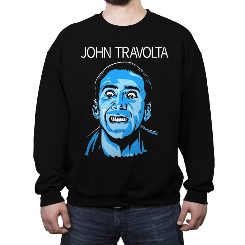 Face Swap - Crew Neck Sweatshirt Crew Neck Sweatshirt RIPT Apparel Small / Black