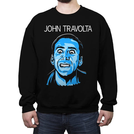 Face Swap - Crew Neck Sweatshirt Crew Neck Sweatshirt RIPT Apparel Small / Black