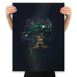 Fairy Night - Prints Posters RIPT Apparel 18x24 / Black