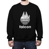 Falcon Classic - Crew Neck Sweatshirt Crew Neck Sweatshirt RIPT Apparel Small / Black