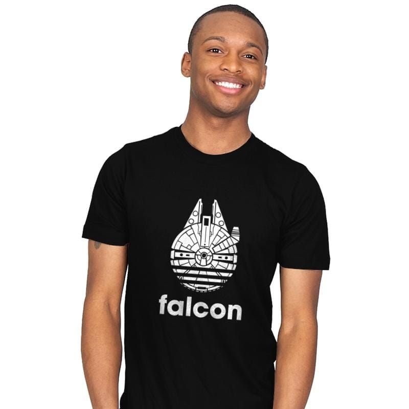 Falcon Classic - Mens T-Shirts RIPT Apparel Small / Black