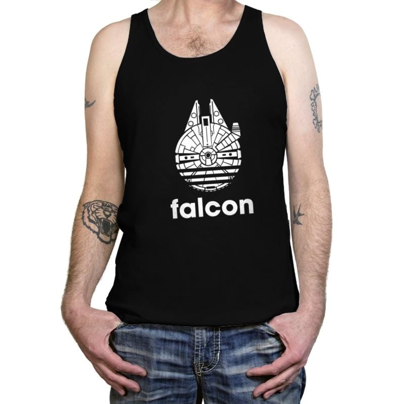 Falcon Classic - Tanktop Tanktop RIPT Apparel X-Small / Black