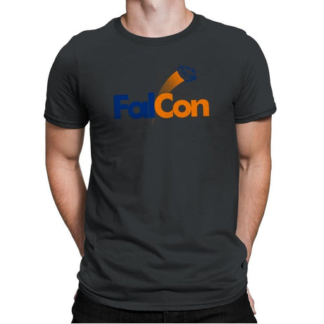 FalCon Exclusive - Mens Premium T-Shirts RIPT Apparel Small / Heavy Metal