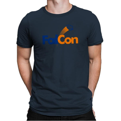 FalCon Exclusive - Mens Premium T-Shirts RIPT Apparel Small / Indigo