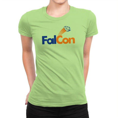FalCon Exclusive - Womens Premium T-Shirts RIPT Apparel Small / Mint