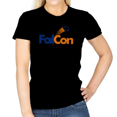 FalCon Exclusive - Womens T-Shirts RIPT Apparel Small / Navy