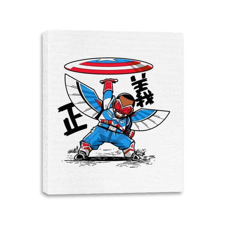 Falcon's Disc - Canvas Wraps Canvas Wraps RIPT Apparel 11x14 / White