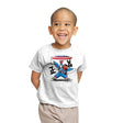 Falcon's Disc - Youth T-Shirts RIPT Apparel X-small / White