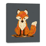 Fall Fox - Canvas Wraps Canvas Wraps RIPT Apparel 16x20 / Charcoal