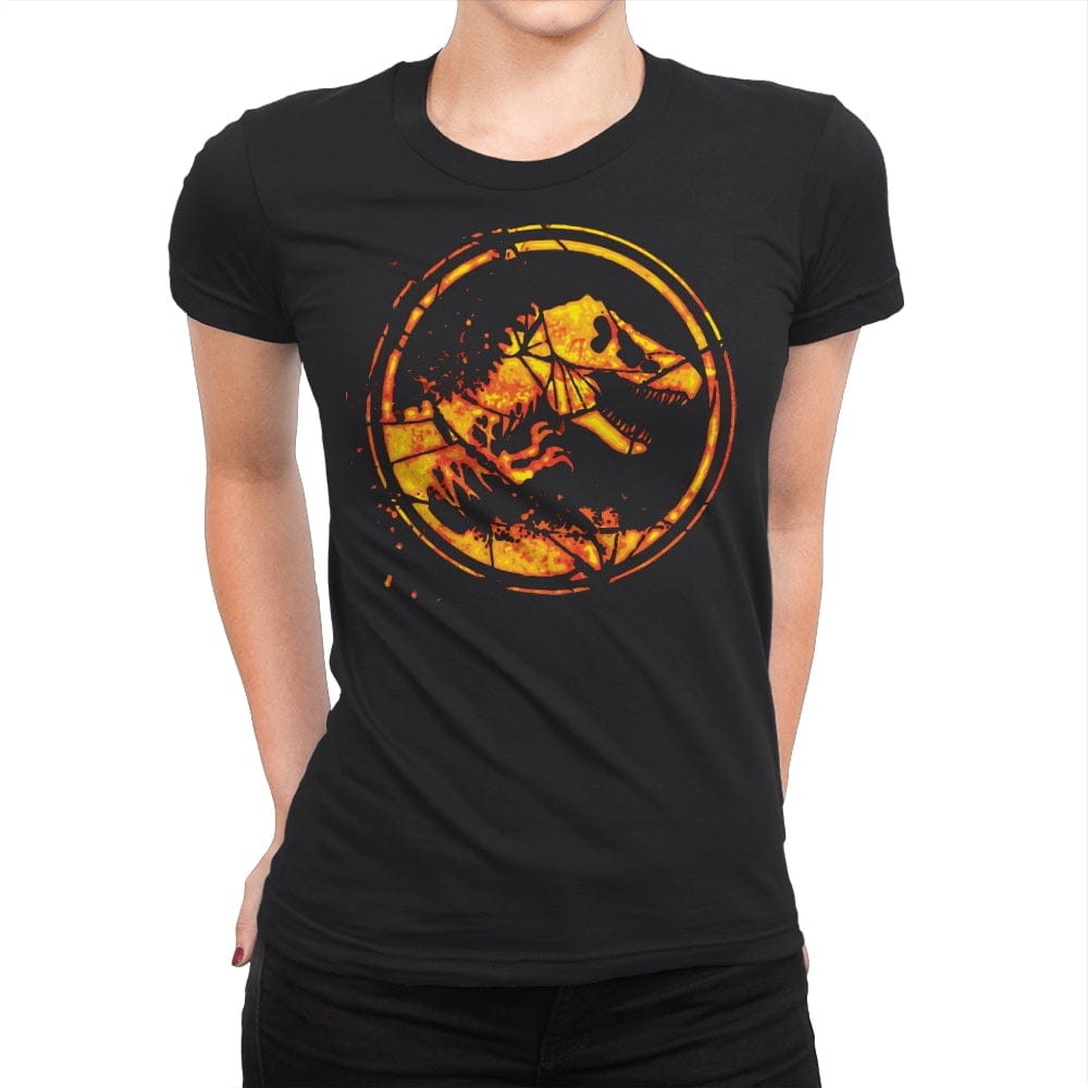 Fallen Kingdom - Womens Premium T-Shirts RIPT Apparel Small / Black