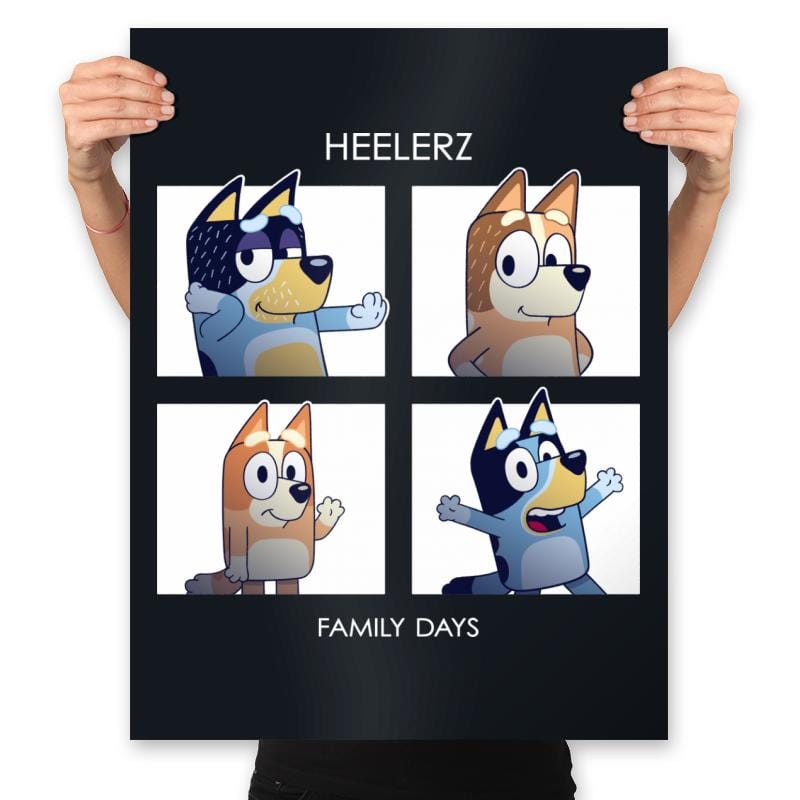 Family Days - Prints Posters RIPT Apparel 18x24 / Black