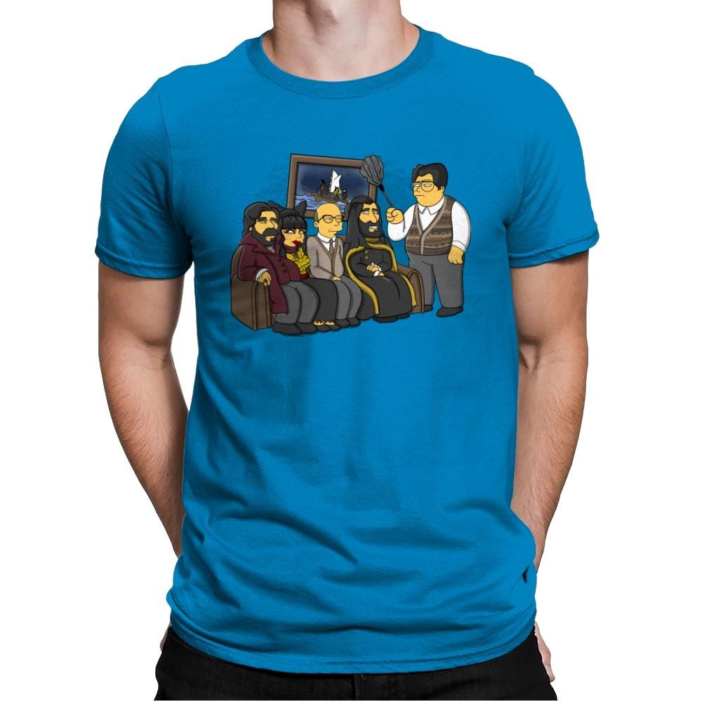 Family Photo but not you Guillermo - Mens Premium T-Shirts RIPT Apparel Small / Turqouise