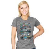 Famous Cars - Womens T-Shirts RIPT Apparel Small / Heather