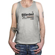 Fancy Bearded Hipster - Tanktop Tanktop RIPT Apparel