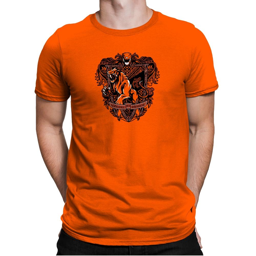 Fangsabree - Zordwarts - Mens Premium T-Shirts RIPT Apparel Small / Classic Orange