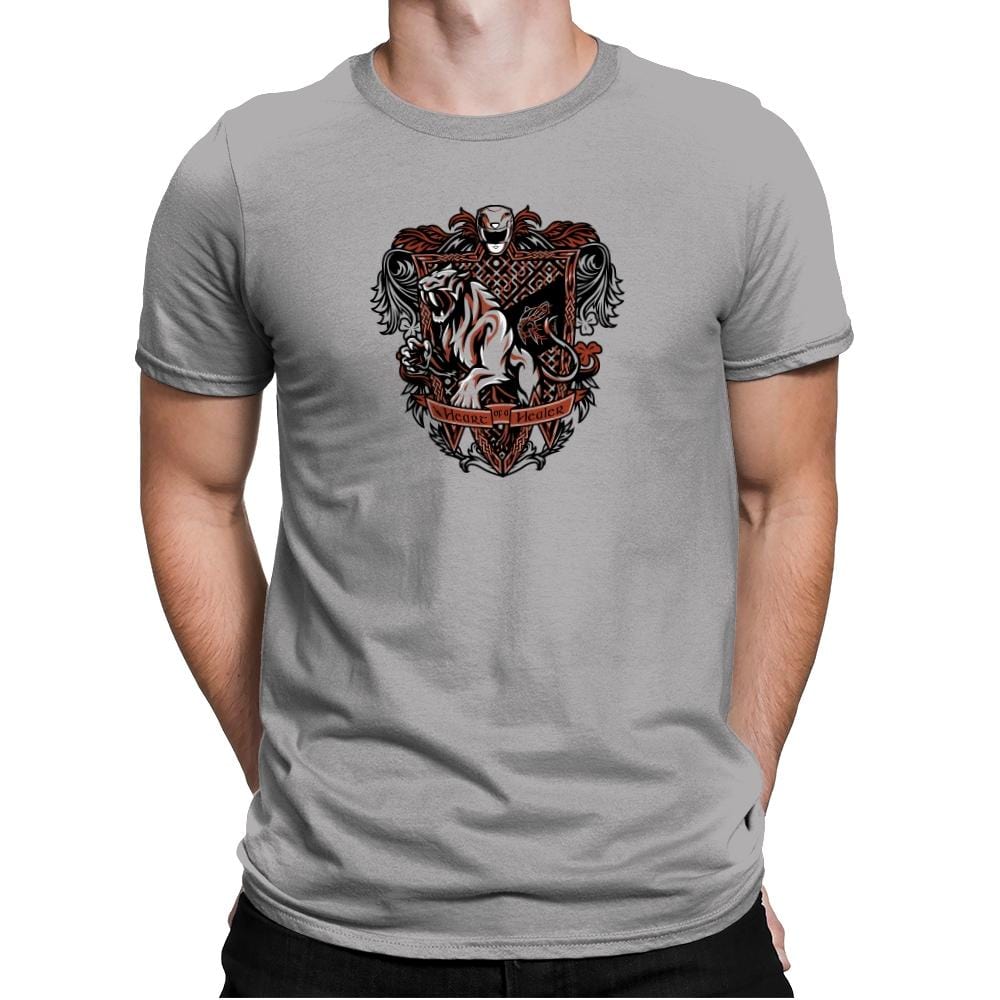 Fangsabree - Zordwarts - Mens Premium T-Shirts RIPT Apparel Small / Light Grey