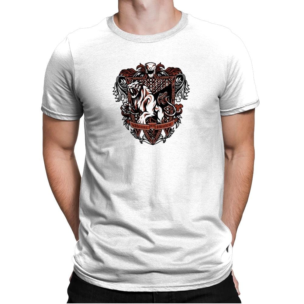 Fangsabree - Zordwarts - Mens Premium T-Shirts RIPT Apparel Small / White