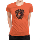 Fangsabree - Zordwarts - Womens Premium T-Shirts RIPT Apparel Small / Classic Orange