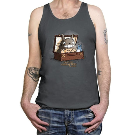 Fantastic Characters - Tanktop Tanktop RIPT Apparel X-Small / Asphalt