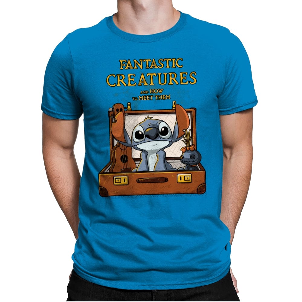 Fantastic Creature 1 - Mens Premium T-Shirts RIPT Apparel Small / Turqouise