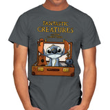 Fantastic Creature 1 - Mens T-Shirts RIPT Apparel Small / Charcoal