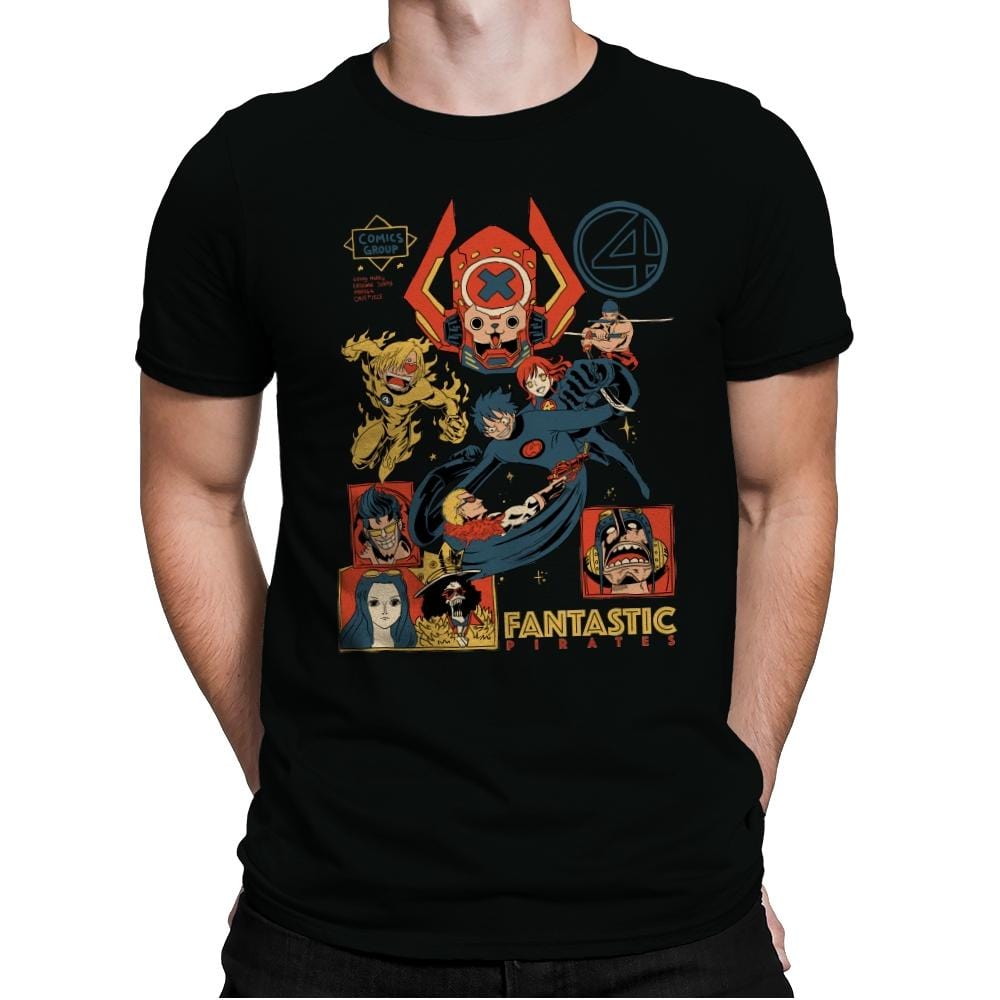 Fantastic pirates - Mens Premium T-Shirts RIPT Apparel Small / Black