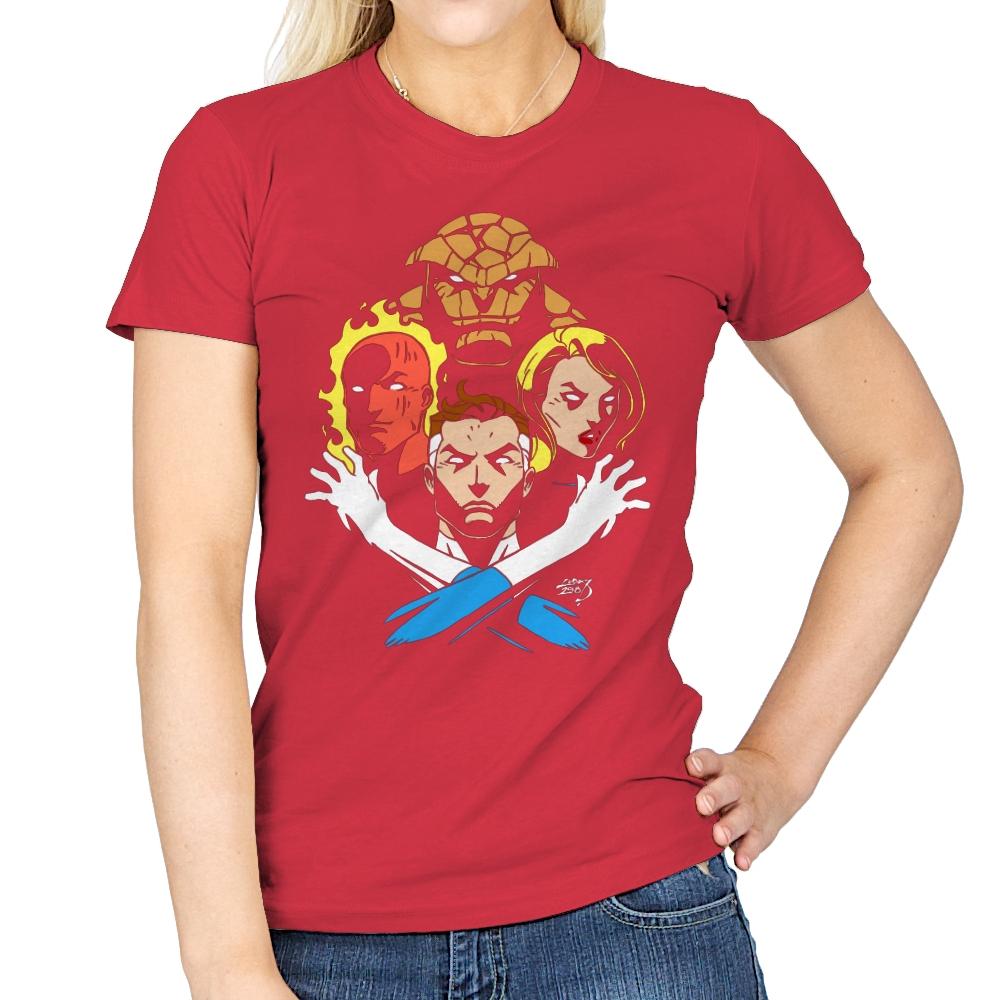 Fantastic Rhapsody - Anytime - Womens T-Shirts RIPT Apparel Small / Red