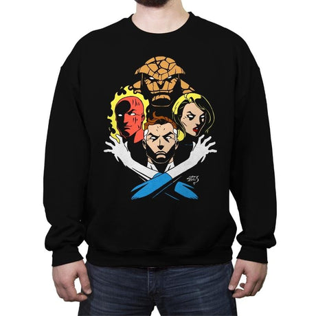 Fantastic Rhapsody - Crew Neck Sweatshirt Crew Neck Sweatshirt RIPT Apparel Small / Black