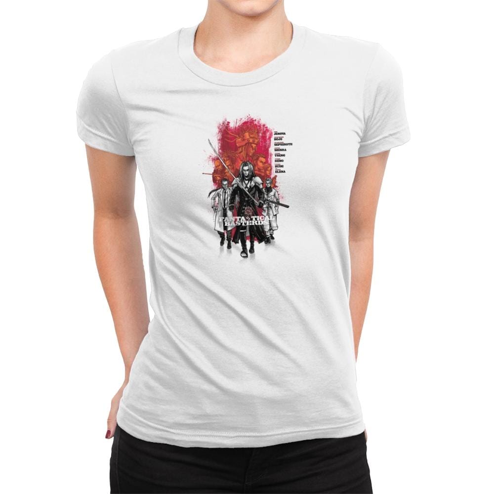 Fantastical Basterds Exclusive - Womens Premium T-Shirts RIPT Apparel Small / White