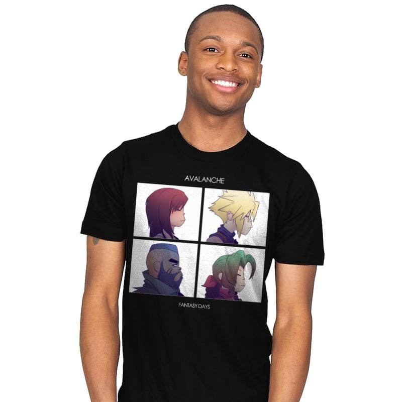 Fantasy Days - Mens T-Shirts RIPT Apparel Small / Black
