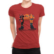 Farewell Fist Bump - Womens Premium T-Shirts RIPT Apparel Small / Red