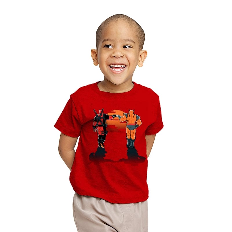 Farewell Fist Bump - Youth T-Shirts RIPT Apparel X-small / Red