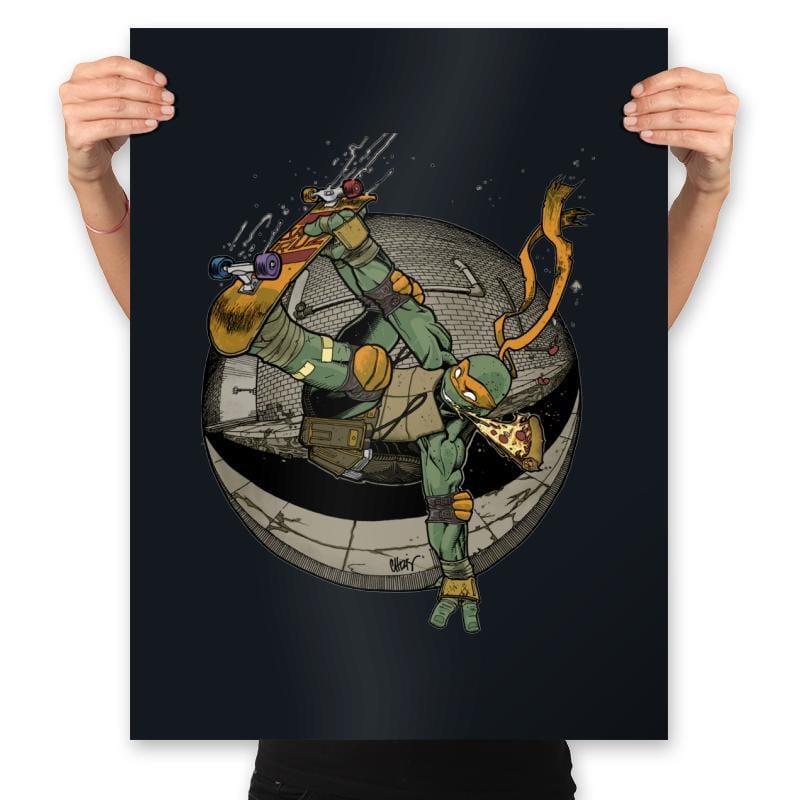 Fast Food - Prints Posters RIPT Apparel 18x24 / Black