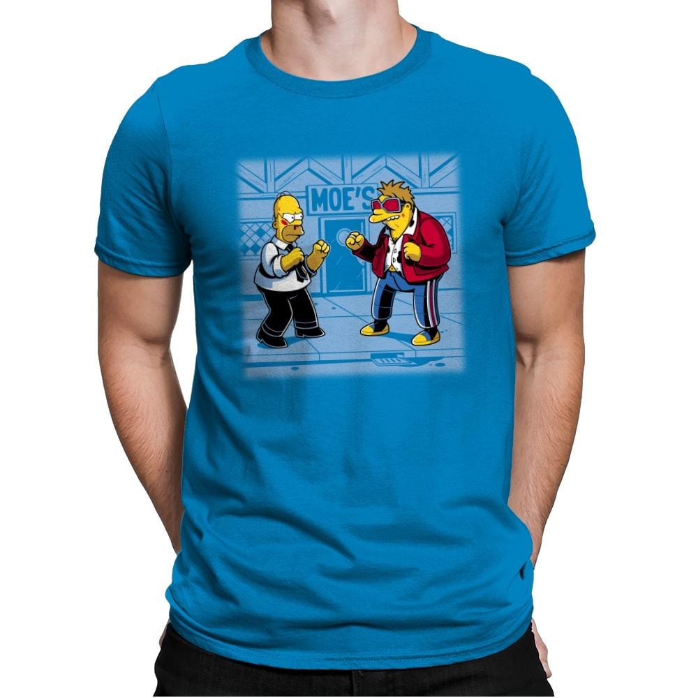 Fat Club - Mens Premium T-Shirts RIPT Apparel Small / Turqouise