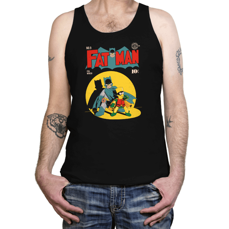 Fat Man - Tanktop Tanktop RIPT Apparel