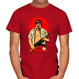Fat Rambo - Mens T-Shirts RIPT Apparel Small / Red