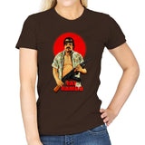 Fat Rambo - Womens T-Shirts RIPT Apparel Small / Dark Chocolate