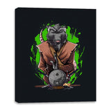 Father of Brothers - Canvas Wraps Canvas Wraps RIPT Apparel 16x20 / Black
