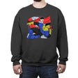 Father's Lesson - Crew Neck Sweatshirt Crew Neck Sweatshirt RIPT Apparel Small / Charcoal