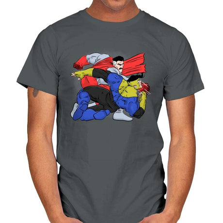 Father's Lesson - Mens T-Shirts RIPT Apparel Small / Charcoal