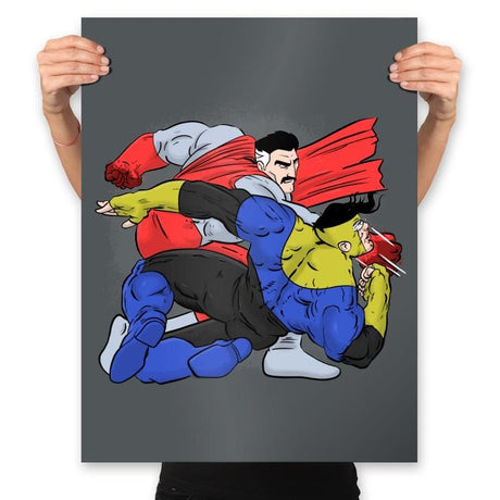 Father's Lesson - Prints Posters RIPT Apparel 18x24 / Charcoal