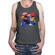 Father's Lesson - Tanktop Tanktop RIPT Apparel X-Small / Asphalt