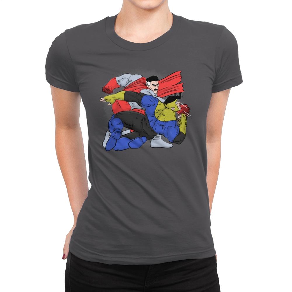 Father's Lesson - Womens Premium T-Shirts RIPT Apparel Small / Heavy Metal