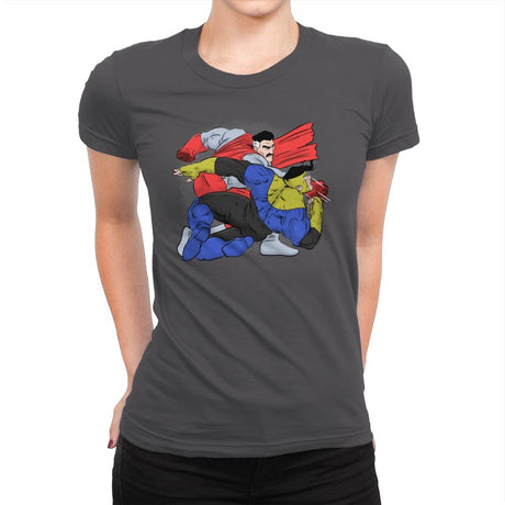 Father's Lesson - Womens Premium T-Shirts RIPT Apparel Small / Heavy Metal