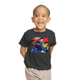 Father's Lesson - Youth T-Shirts RIPT Apparel X-small / Charcoal