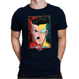 FATHER VS SON - Mens Premium T-Shirts RIPT Apparel Small / Midnight Navy