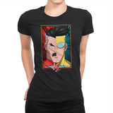 FATHER VS SON - Womens Premium T-Shirts RIPT Apparel Small / Black