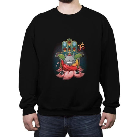 Fatimoro - Crew Neck Sweatshirt Crew Neck Sweatshirt RIPT Apparel Small / Black