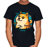 Favorite Meme Dog - Mens T-Shirts RIPT Apparel Small / Black