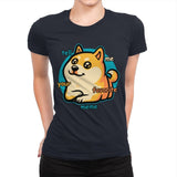 Favorite Meme Dog - Womens Premium T-Shirts RIPT Apparel Small / Midnight Navy